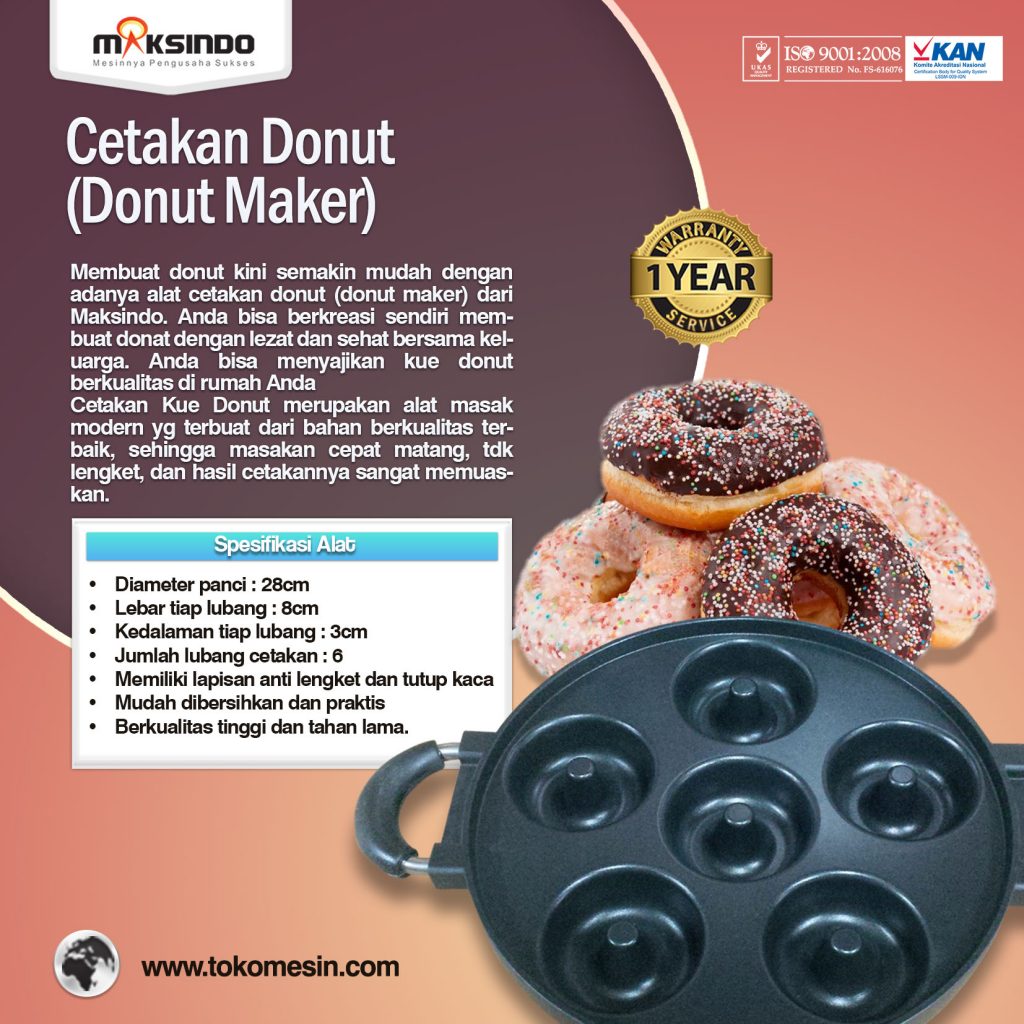 Cetakan Donut (Donut Maker)