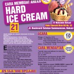 Training Usaha Hard Ice Cream di Bekasi, 21 Agustus 2016
