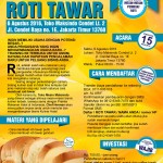 Training Usaha Roti Tawar di Condet, 6 Agustus 2016