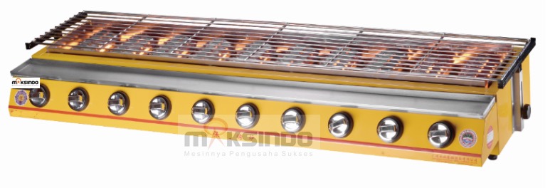 Jual Pemanggang BBQ 10 Tungku (Gas) di Tangerang