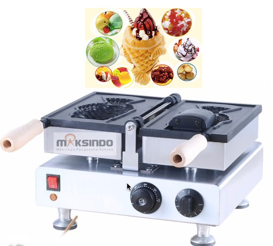 Jual Mesin Waffle Taiyaki Open Mouth (ETYK1) di Tangerang