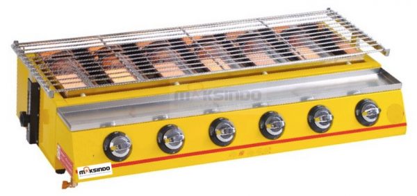 Mesin-Pemanggang-Sate-BBQ-6-Tungku-(Gas)-2