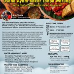 Training Usaha Ayam Bakar Tanpa Warung, 27 November 2017