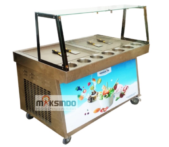 Jual Mesin Roll Fry Ice Cream RIC50x2 di Tangerang
