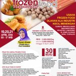 Training Usaha Frozen Food, 19-21 April 2018