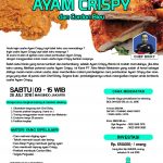 Training Usaha Ayam Crispy dan Cordon Bleu, 28 Juli 2018
