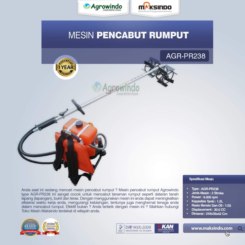 Mesin Pencabut Rumput AGR-PR238 (1)