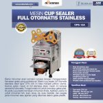 Jual Mesin Cup Sealer Full Otomatis Stainless (CPS-12A) di Tangerang