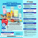 Training Usaha Aneka Minuman Kekinian, Sabtu, 20 April 2019 Training Usaha Aneka Minuman Kekinian, Sabtu, 20 April 2019